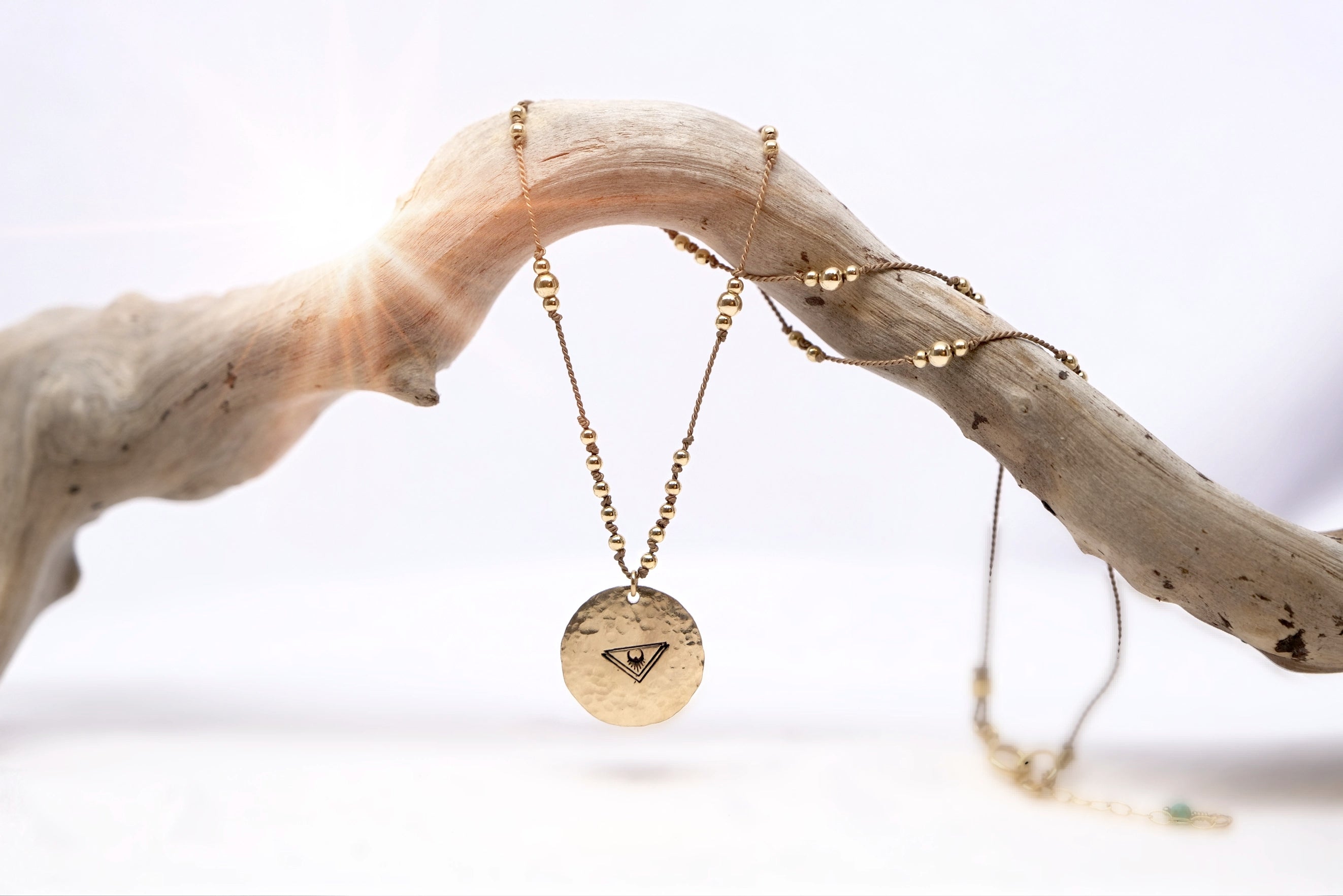 Customizable Luxe Gold Coin Necklace